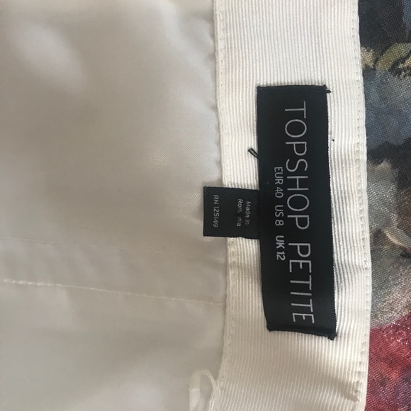 Topshop White Romper Size 8-Petite - Picture 5 of 5